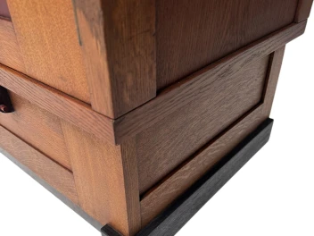 Art Deco Modernist Armoire or Wardrobe by J.J. Zijfers Amsterdam, 1920s